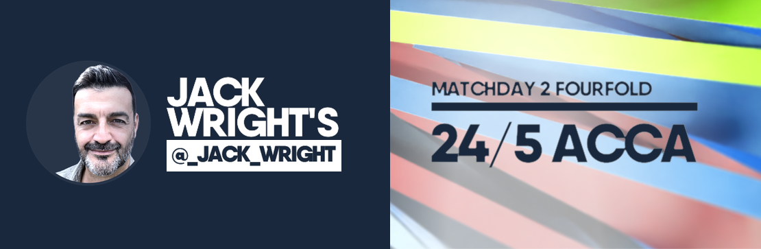 Jack Wright’s Euro 2024 Matchday 2 Fourfold